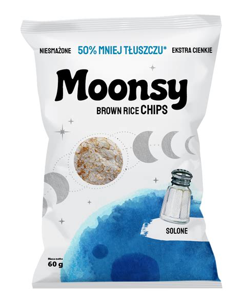 Moonsy – Niesmażone chipsy ryżowe – ekstracienkie.